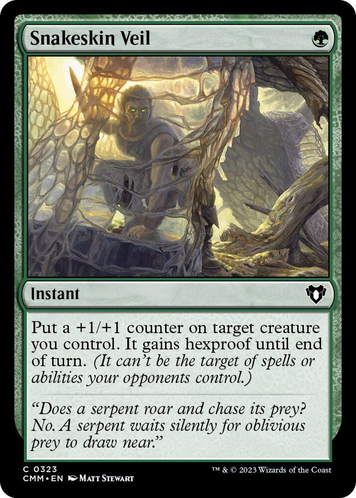 Snakeskin Veil [Commander Masters - 323]