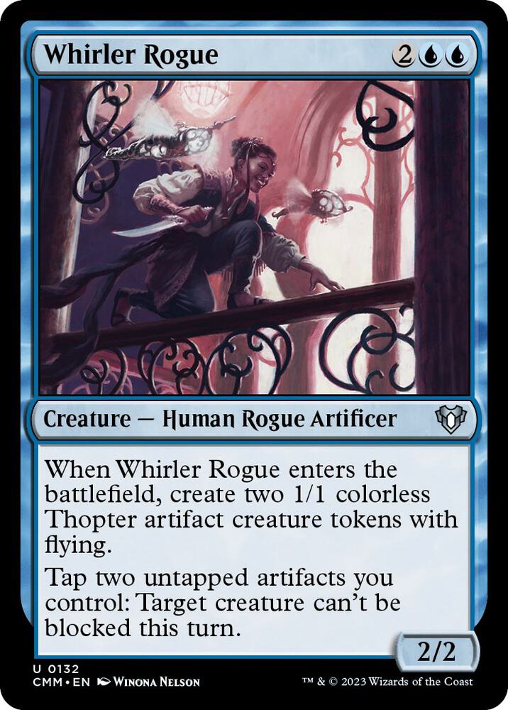 Whirler Rogue [Commander Masters - 132]
