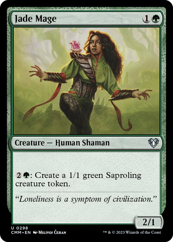 Jade Mage [Commander Masters - 298]