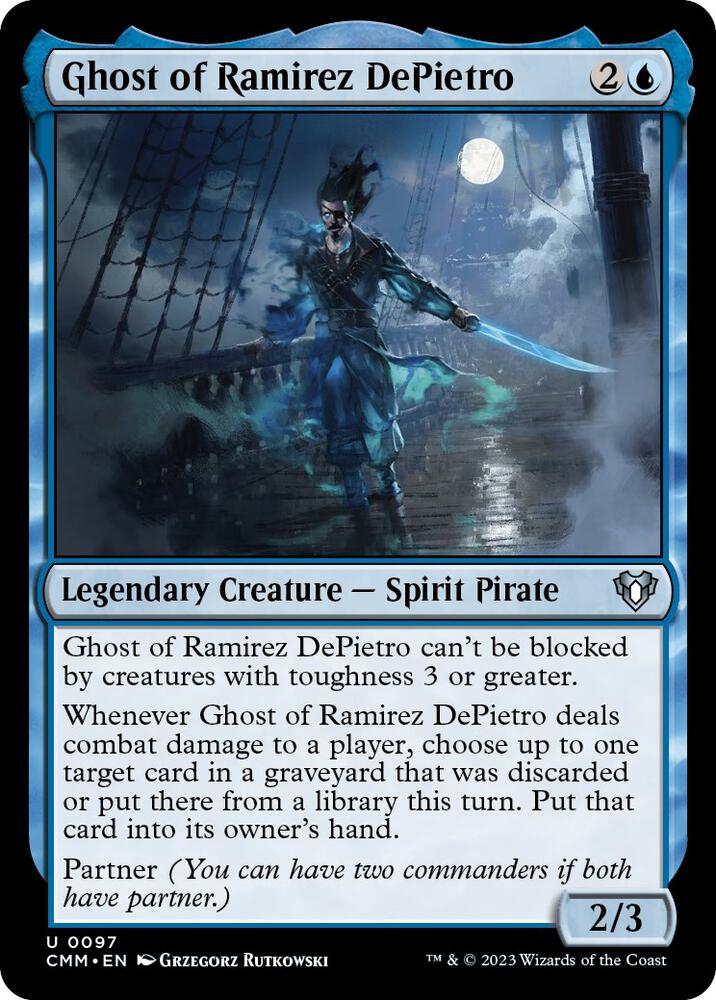 Ghost of Ramirez DePietro [Commander Masters - 97]