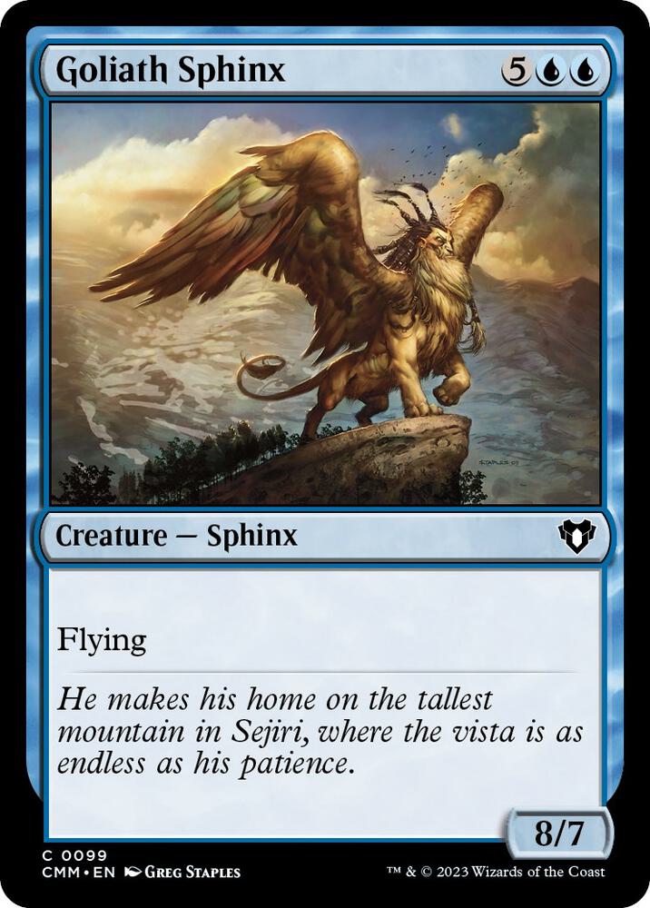 Goliath Sphinx [Commander Masters - 99]