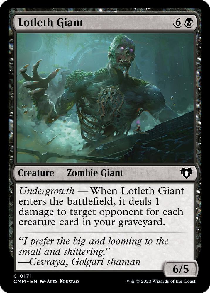 Lotleth Giant [Commander Masters - 171]