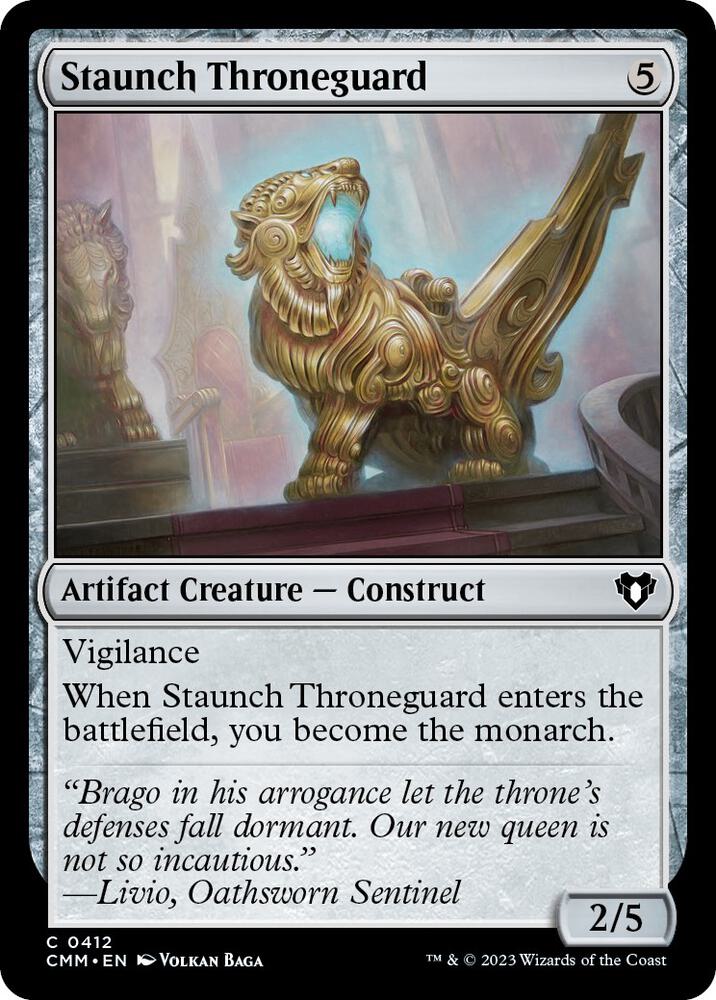 Staunch Throneguard [Commander Masters - 412]