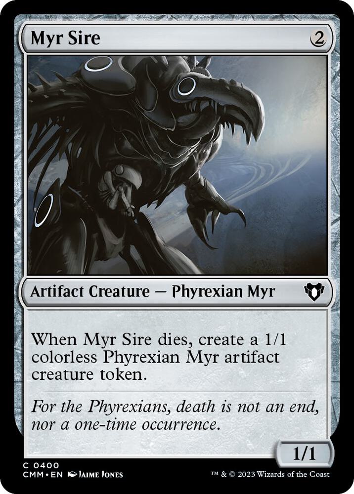 Myr Sire [Commander Masters - 400]