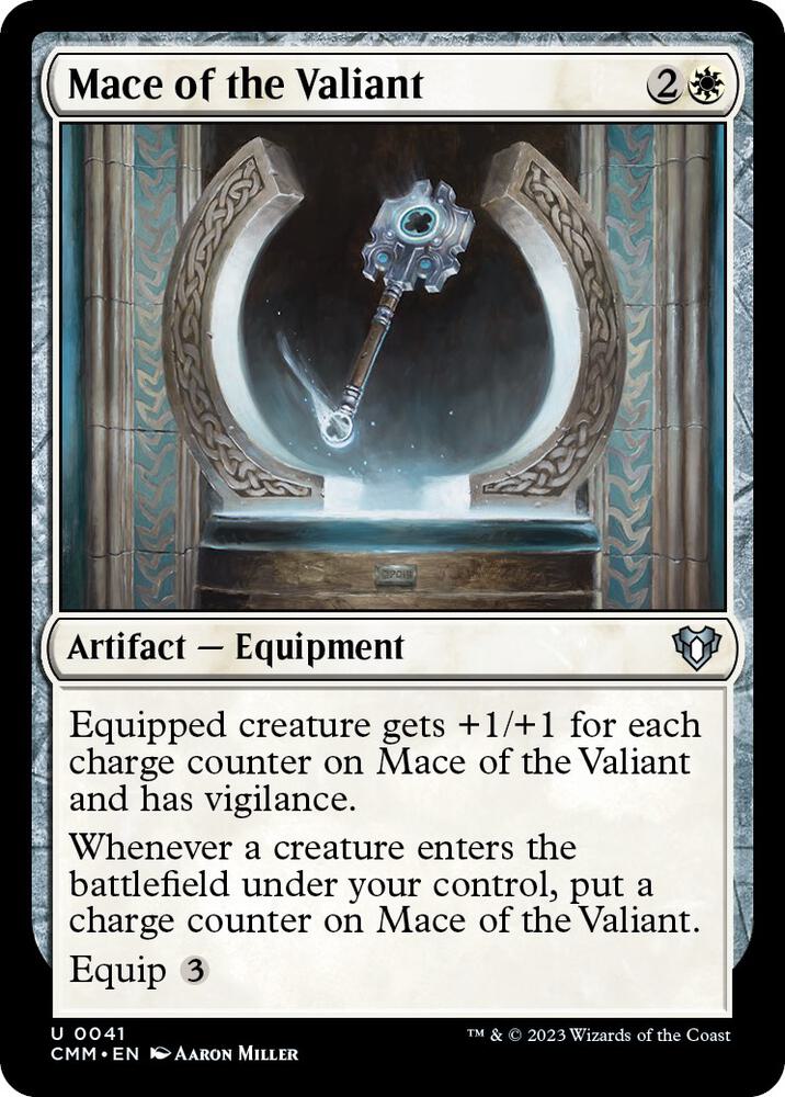 Mace of the Valiant [Commander Masters - 41]