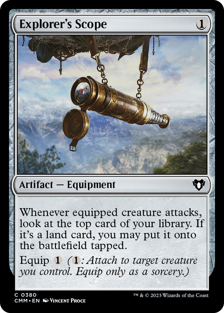Explorer's Scope [Commander Masters - 380]
