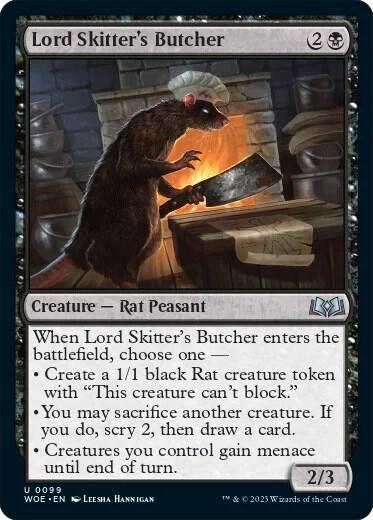 Lord Skitter's Butcher [Wilds of Eldraine - 99]