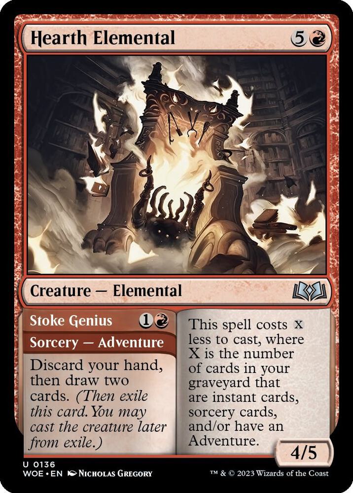 Hearth Elemental [Wilds of Eldraine - 136]