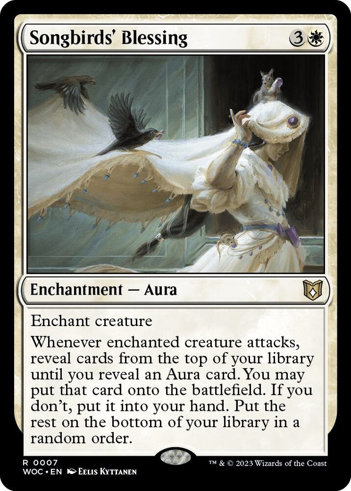 Songbirds' Blessing [Commander: Wilds of Eldraine - 7]
