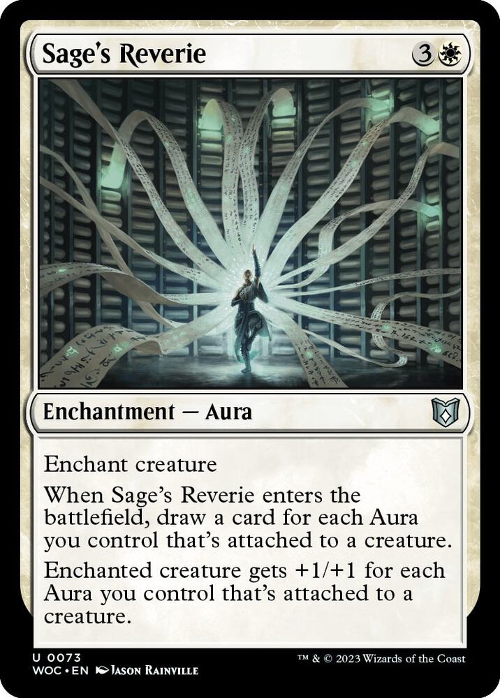 Sage's Reverie [Commander: Wilds of Eldraine - 73]