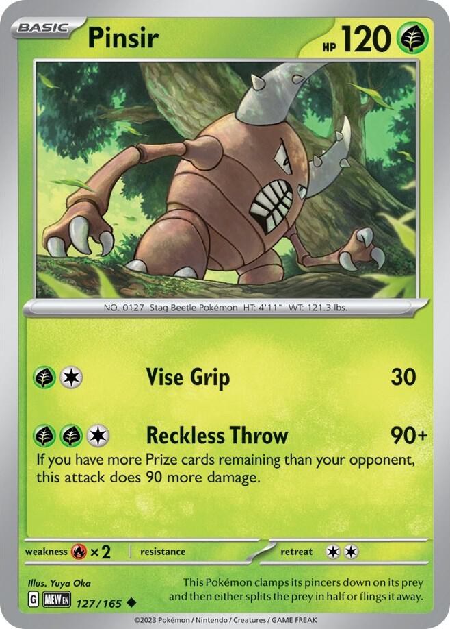 Pinsir [SV: Scarlet & Violet 151 - 127/165]