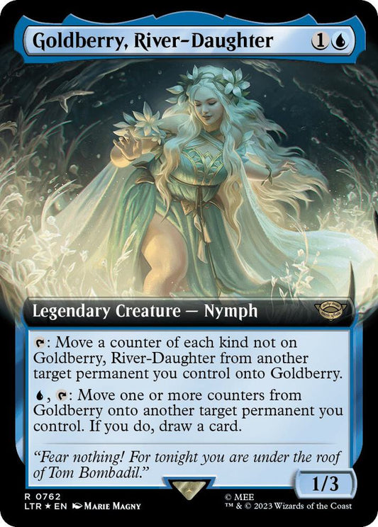 Goldberry, River-Daughter (Extended Art) (Surge Foil) [Universes Beyond: The Lord of the Rings: Tales of Middle-earth - 762]