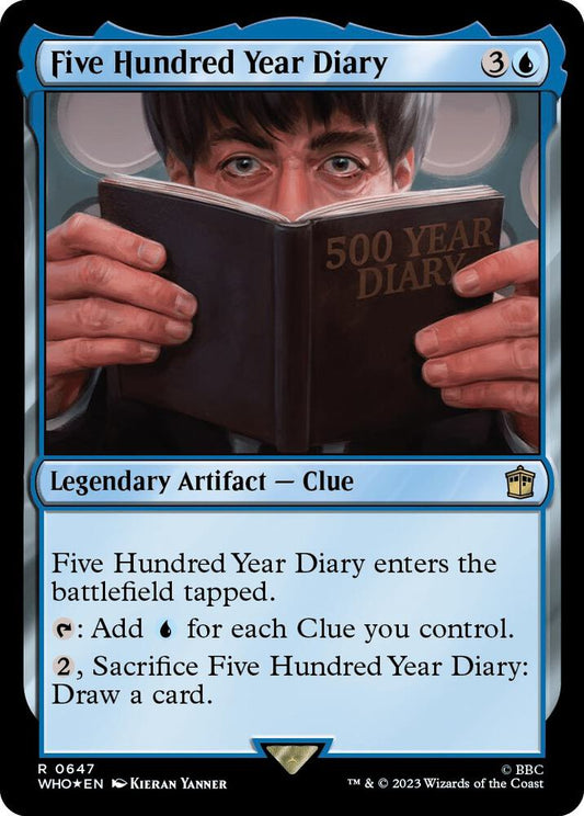 Five Hundred Year Diary (Surge Foil) [Universes Beyond: Doctor Who - 647]