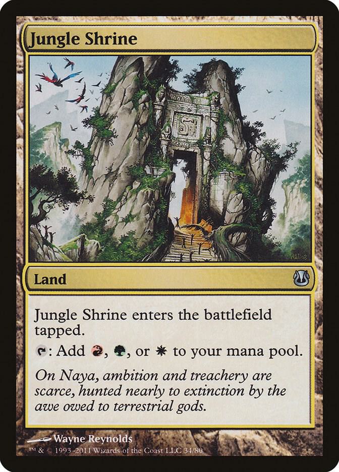 Jungle Shrine [Duel Decks: Ajani vs. Nicol Bolas - 34]