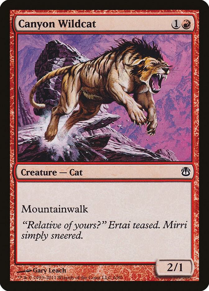 Canyon Wildcat [Duel Decks: Ajani vs. Nicol Bolas - 6]