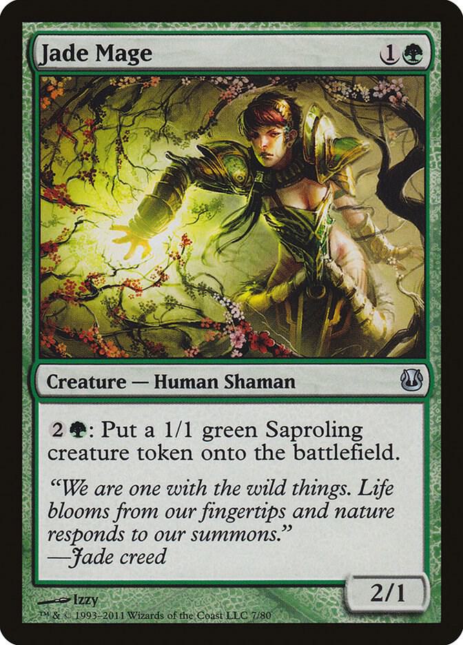 Jade Mage [Duel Decks: Ajani vs. Nicol Bolas - 7]