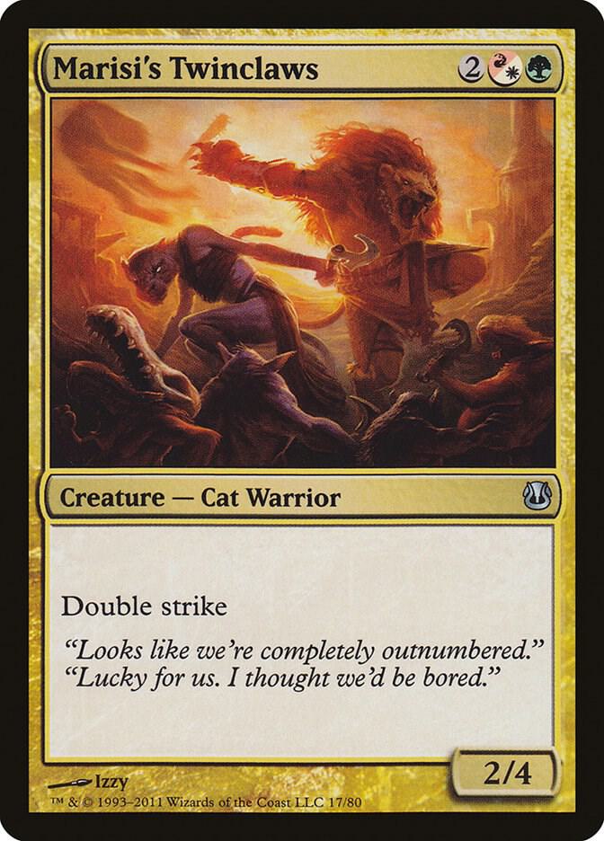 Marisi's Twinclaws [Duel Decks: Ajani vs. Nicol Bolas - 17]