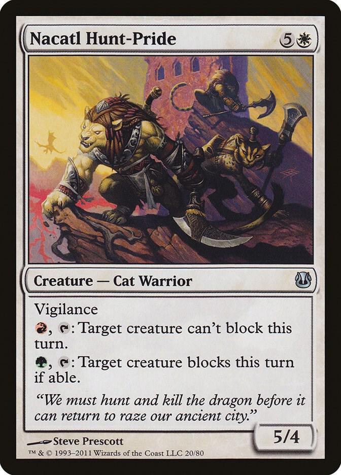 Nacatl Hunt-Pride [Duel Decks: Ajani vs. Nicol Bolas - 20]