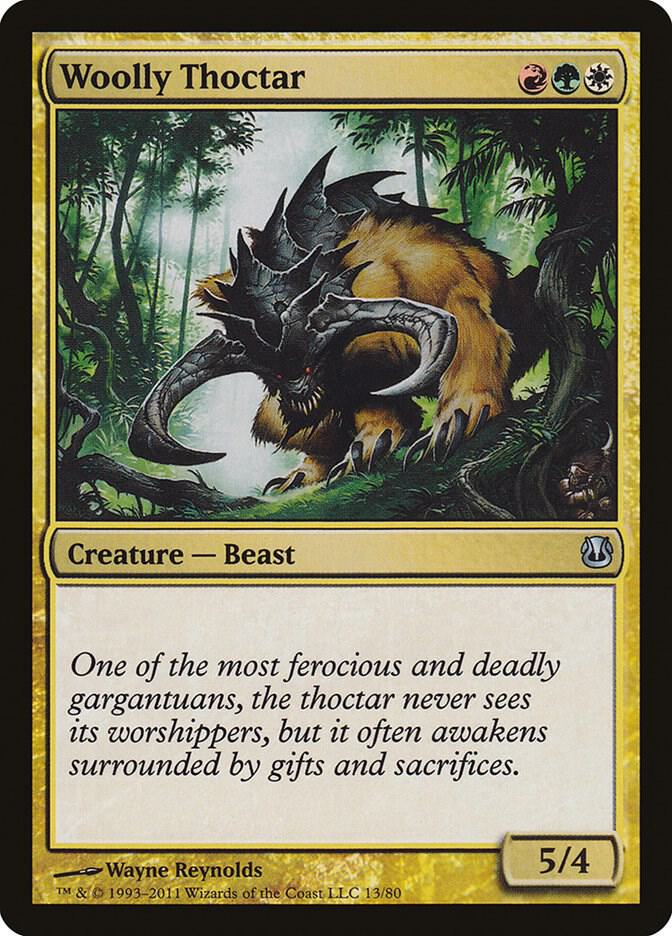 Woolly Thoctar [Duel Decks: Ajani vs. Nicol Bolas - 13]