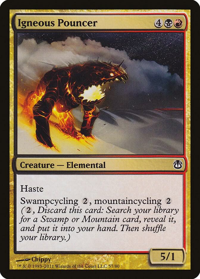 Igneous Pouncer [Duel Decks: Ajani vs. Nicol Bolas - 57]