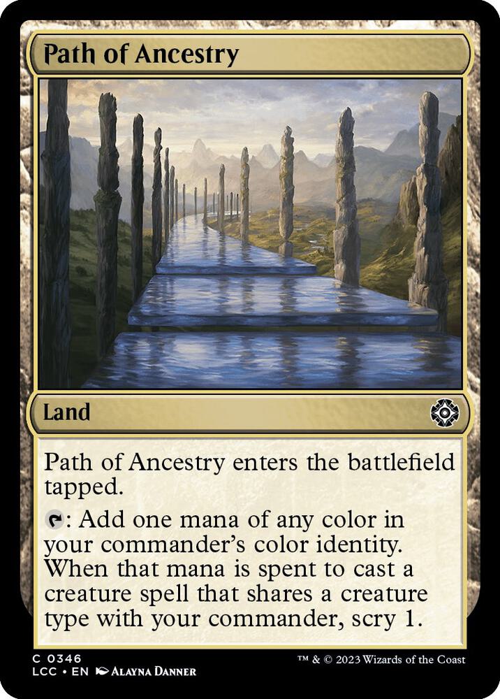 Path of Ancestry [Commander: The Lost Caverns of Ixalan - 346]