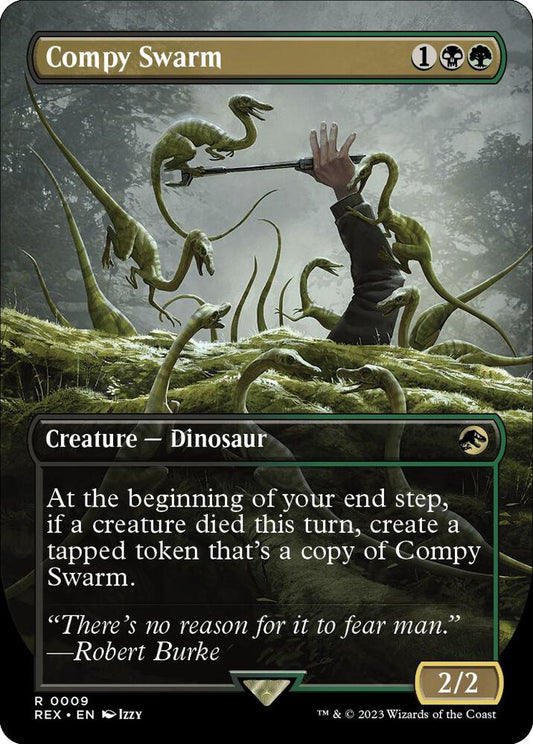 Compy Swarm (Borderless) [Universes Beyond: Jurassic World Collection - 9]