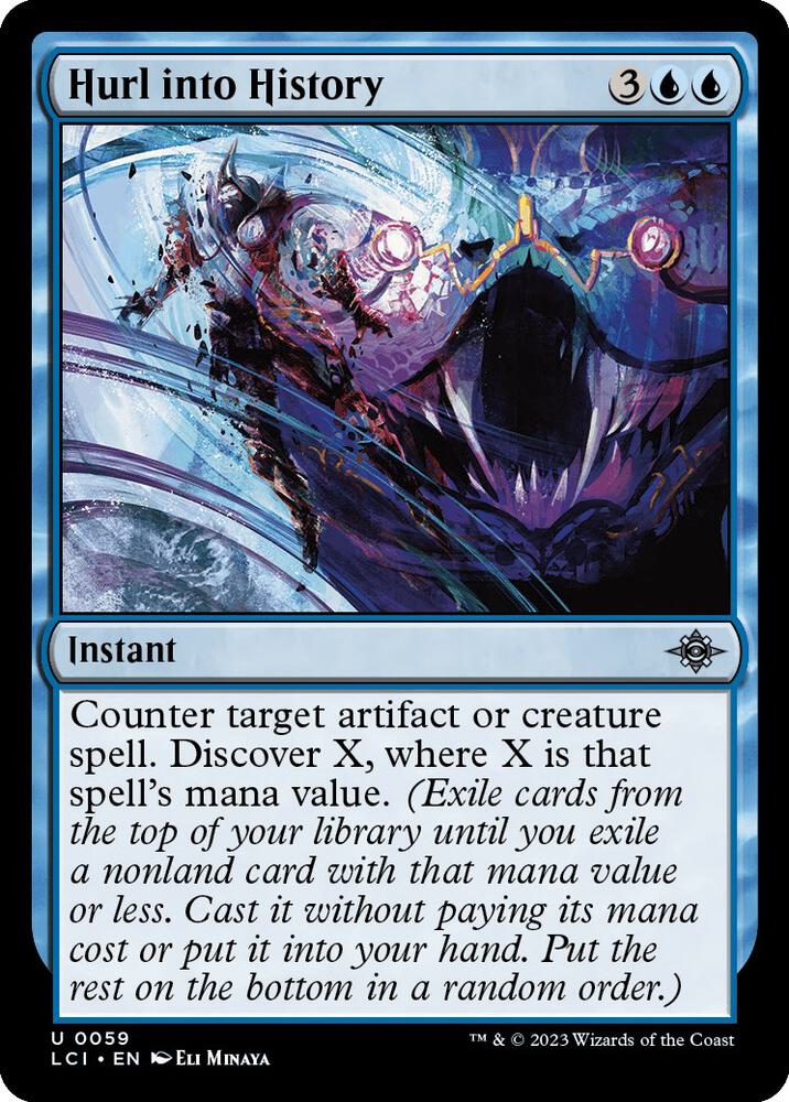 Hurl into History [The Lost Caverns of Ixalan - 59]