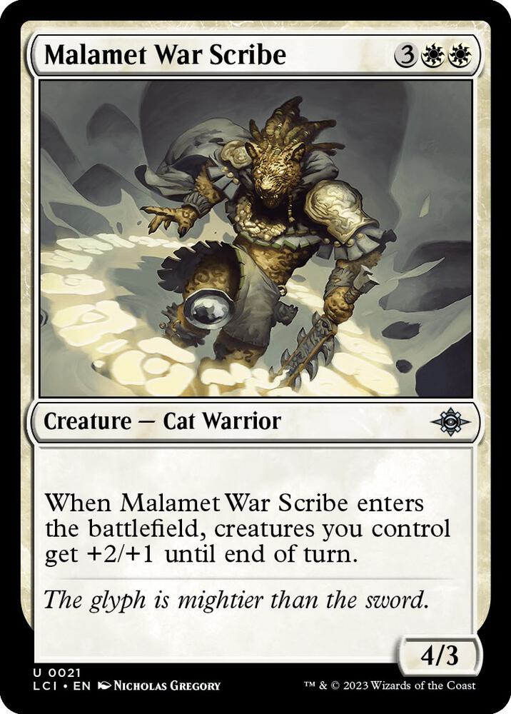 Malamet War Scribe [The Lost Caverns of Ixalan - 21]