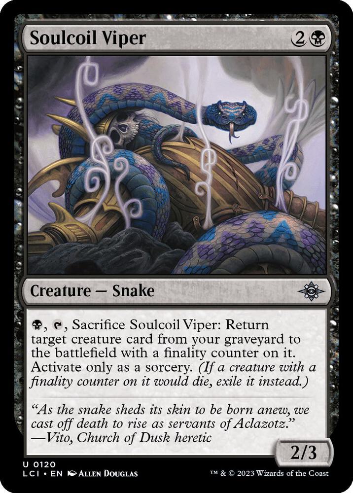 Soulcoil Viper [The Lost Caverns of Ixalan - 120]