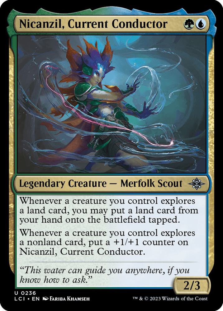 Nicanzil, Current Conductor [The Lost Caverns of Ixalan - 236]