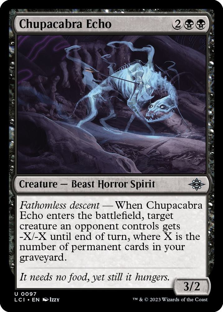 Chupacabra Echo [The Lost Caverns of Ixalan - 97]