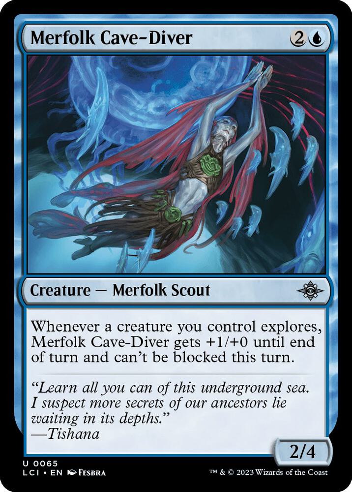 Merfolk Cave-Diver [The Lost Caverns of Ixalan - 65]