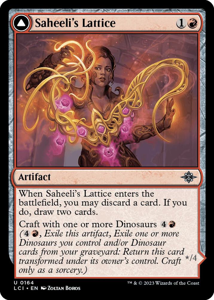 Saheeli's Lattice [The Lost Caverns of Ixalan - 164]