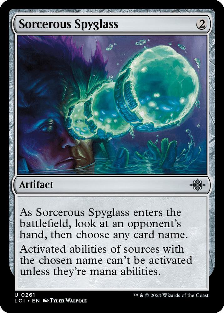 Sorcerous Spyglass [The Lost Caverns of Ixalan - 261]
