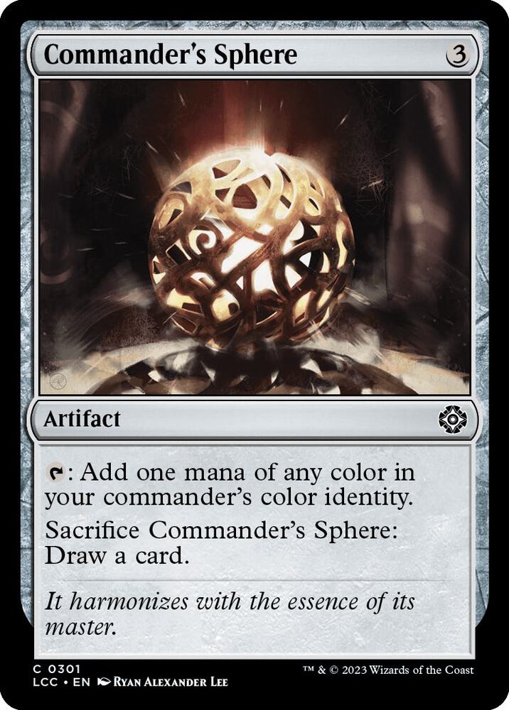 Commander's Sphere [Commander: The Lost Caverns of Ixalan - 301]