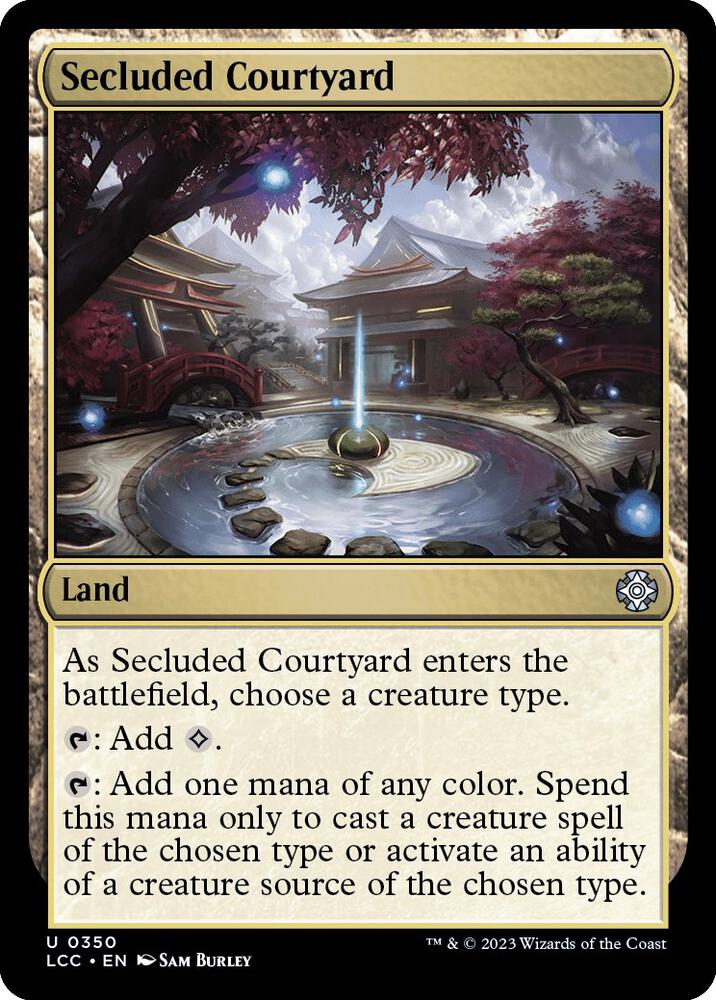 Secluded Courtyard [Commander: The Lost Caverns of Ixalan - 350]