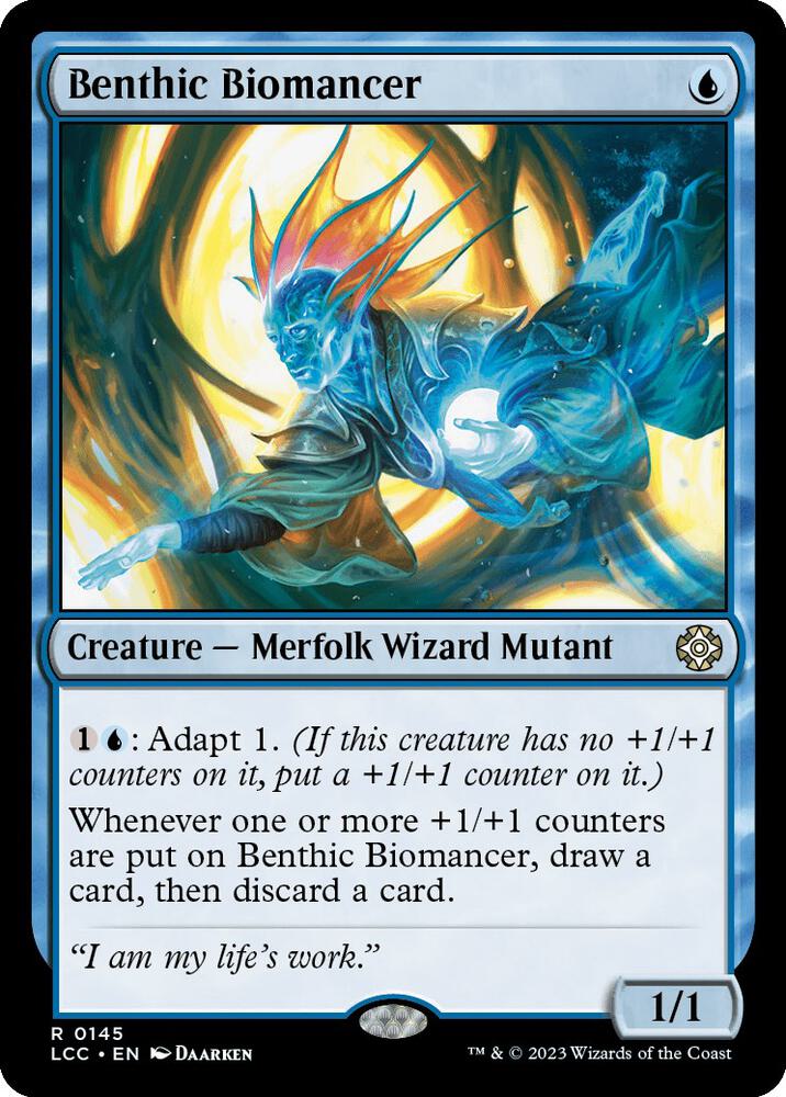 Benthic Biomancer [Commander: The Lost Caverns of Ixalan - 145]