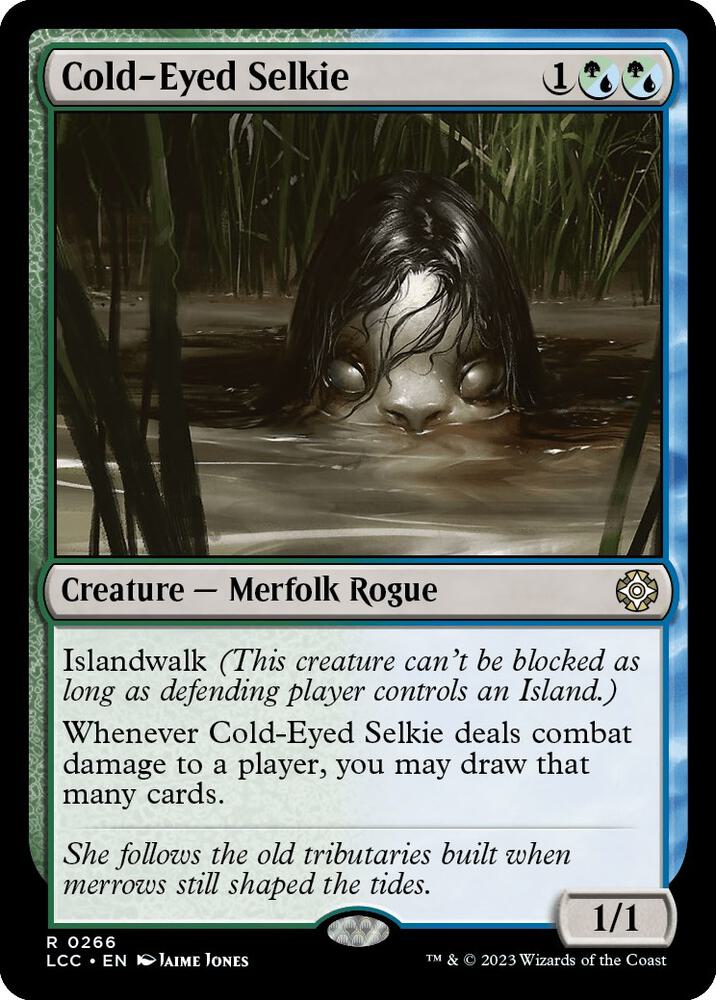 Cold-Eyed Selkie [Commander: The Lost Caverns of Ixalan - 266]