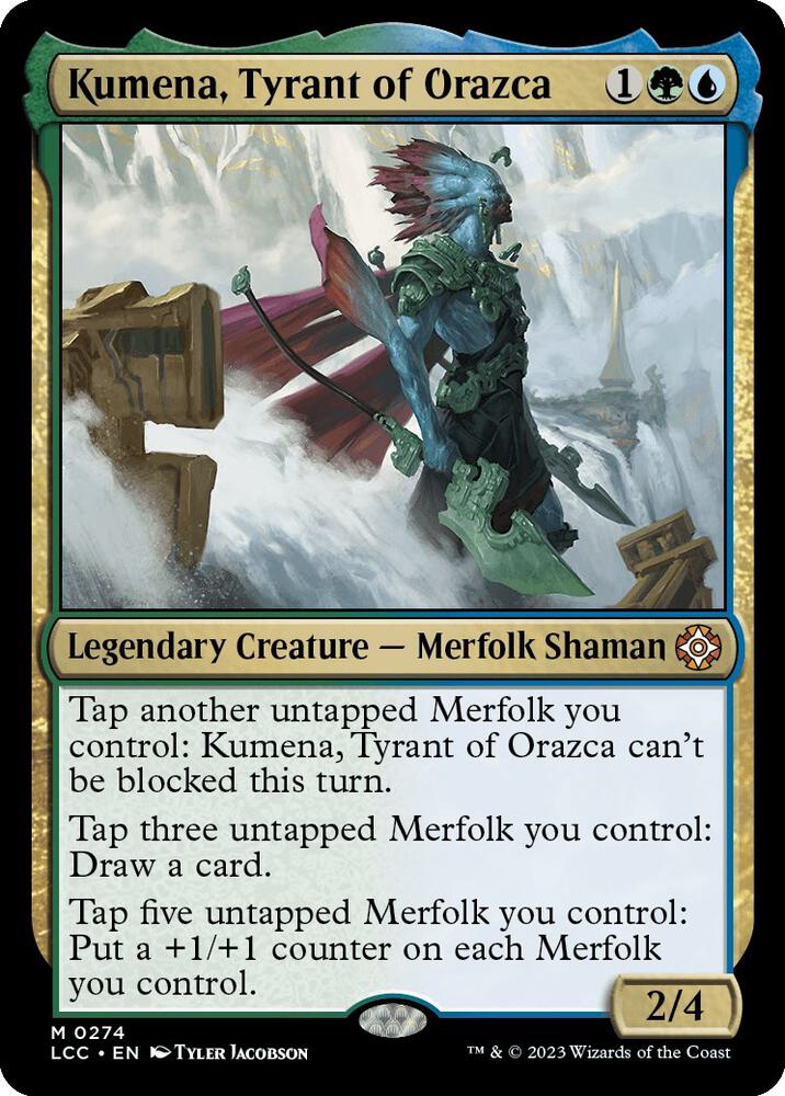 Kumena, Tyrant of Orazca [Commander: The Lost Caverns of Ixalan - 274]