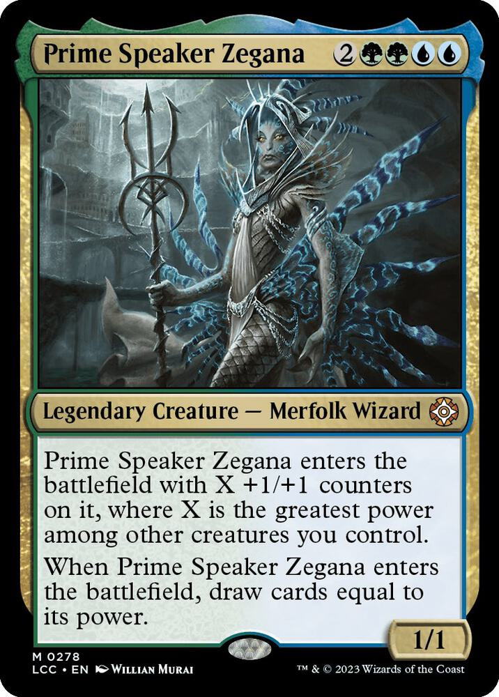 Prime Speaker Zegana [Commander: The Lost Caverns of Ixalan - 278]
