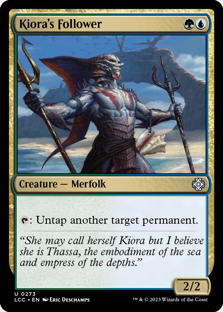 Kiora's Follower [Commander: The Lost Caverns of Ixalan - 273]