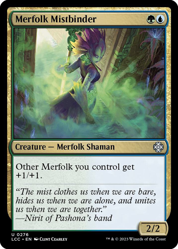 Merfolk Mistbinder [Commander: The Lost Caverns of Ixalan - 276]
