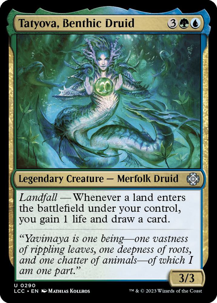 Tatyova, Benthic Druid [Commander: The Lost Caverns of Ixalan - 290]