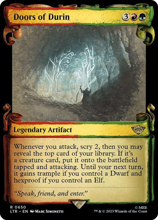 Doors of Durin (Showcase Scrolls) [Universes Beyond: The Lord of the Rings: Tales of Middle-earth - 650]