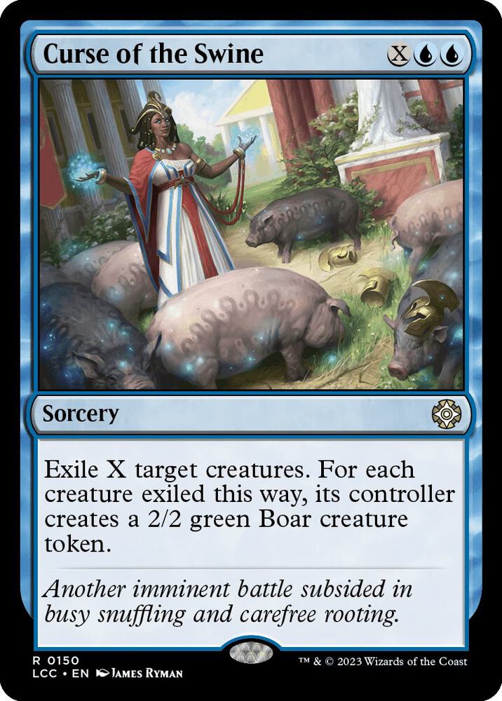 Curse of the Swine [Commander: The Lost Caverns of Ixalan - 150]