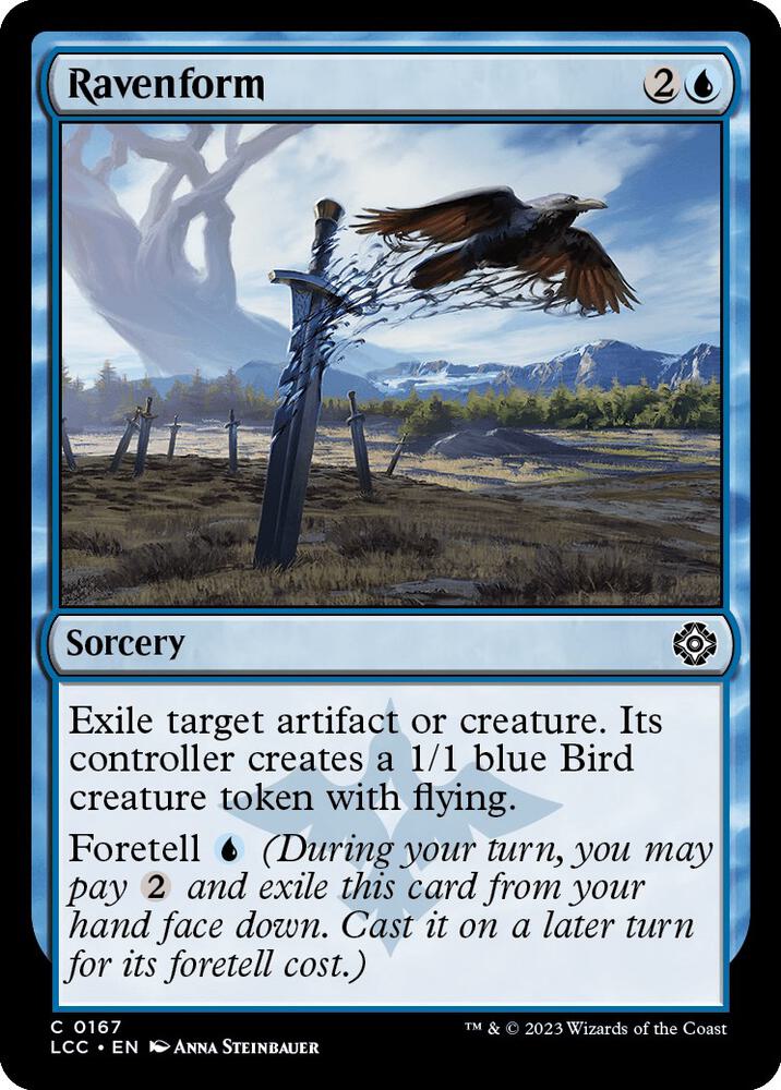 Ravenform [Commander: The Lost Caverns of Ixalan - 167]