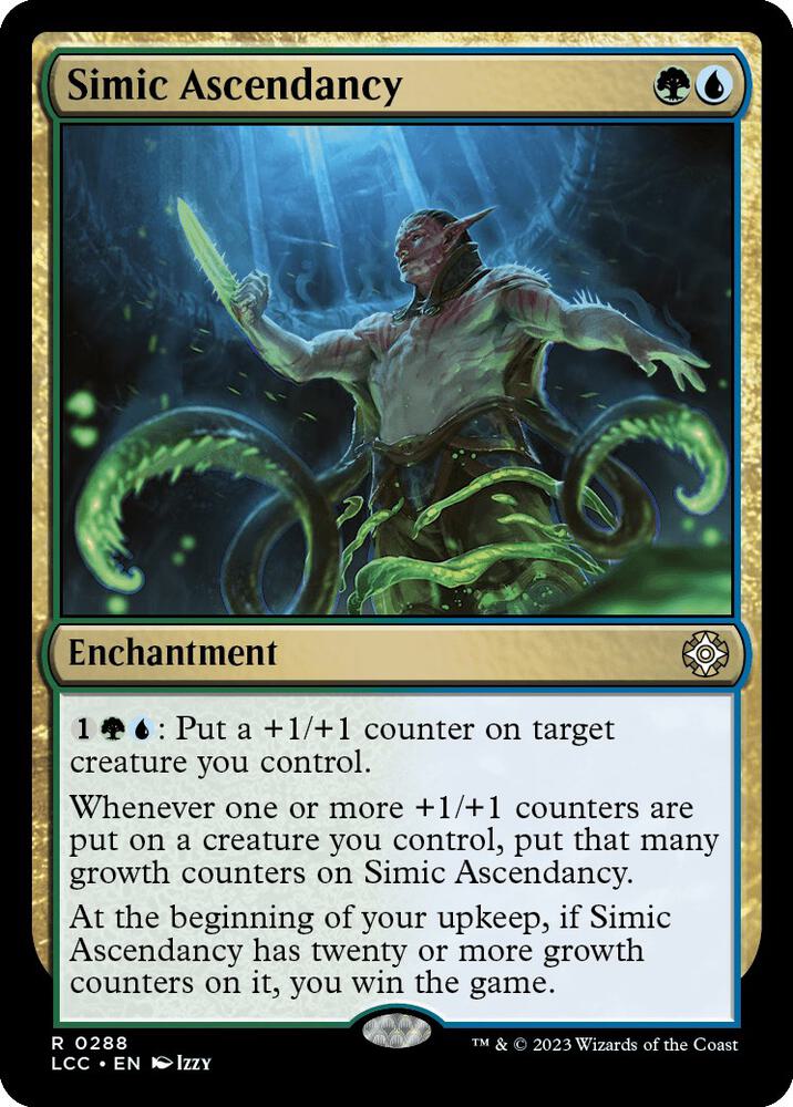 Simic Ascendancy [Commander: The Lost Caverns of Ixalan - 288]