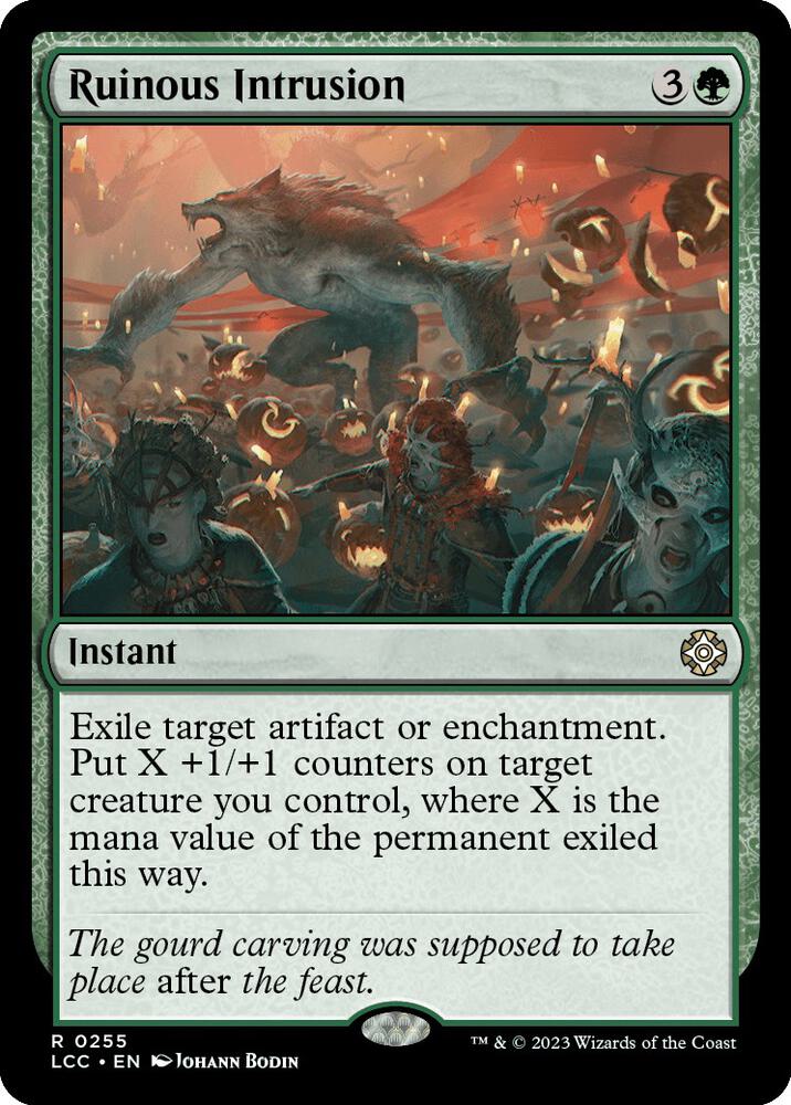 Ruinous Intrusion [Commander: The Lost Caverns of Ixalan - 255]