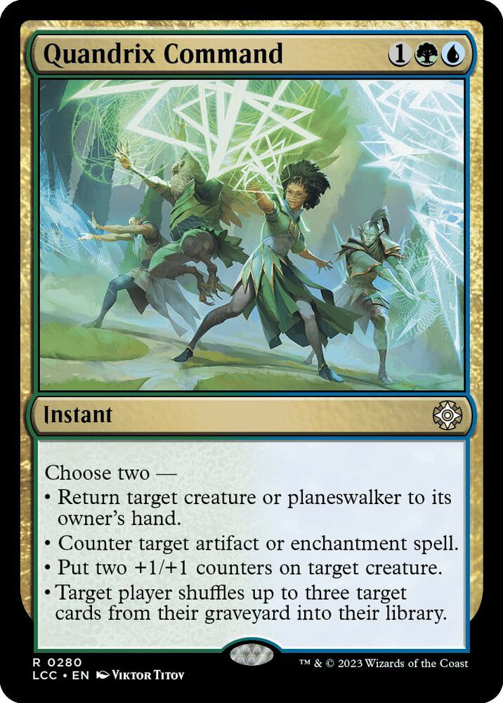 Quandrix Command [Commander: The Lost Caverns of Ixalan - 280]