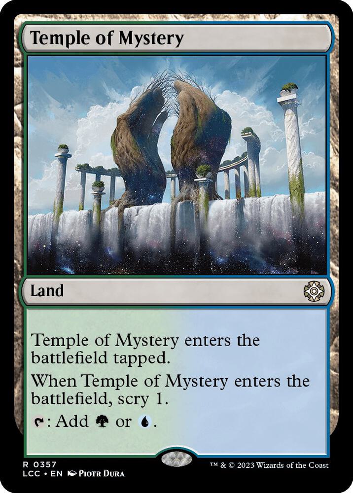 Temple of Mystery [Commander: The Lost Caverns of Ixalan - 357]
